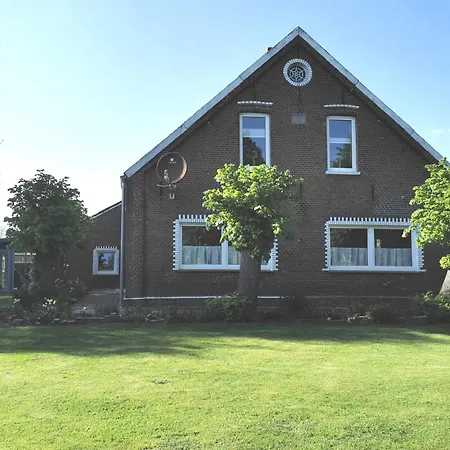 Nordsee Gulfhof Dornum - Ferienwohnung Mit Grossem Garten Roggenstede Exterior foto