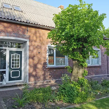 Nordsee Gulfhof Dornum - Ferienwohnung Mit Grossem Garten Roggenstede Exterior foto